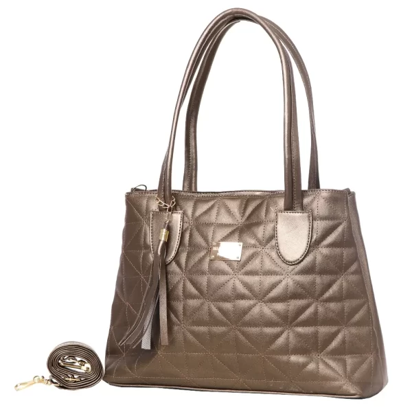 Bolso Tote VIOLETA Para Dama Con Asas Es Para Ti!! FANA BOLSOS